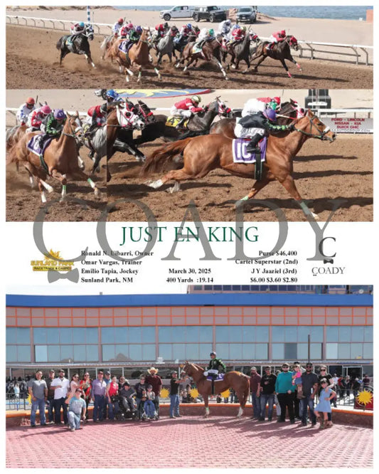 JUST EN KING - 03-30-25 - R10 - SUN Sunland Park