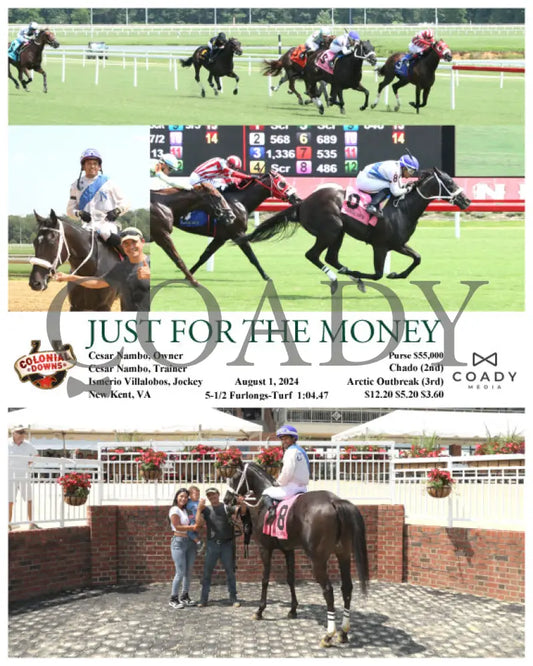 Just For The Money - 08-01-24 R06 Cnl Colonial Downs