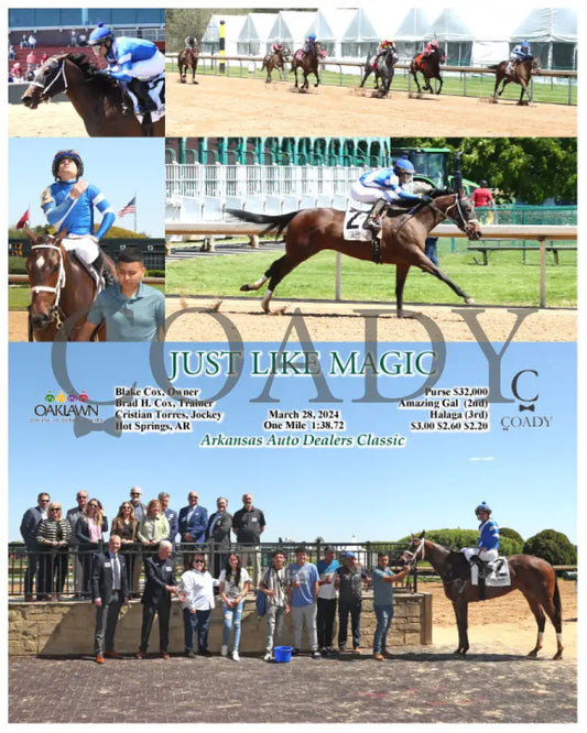 Just Like Magic - 032824 Race 03 Op Oaklawn Park