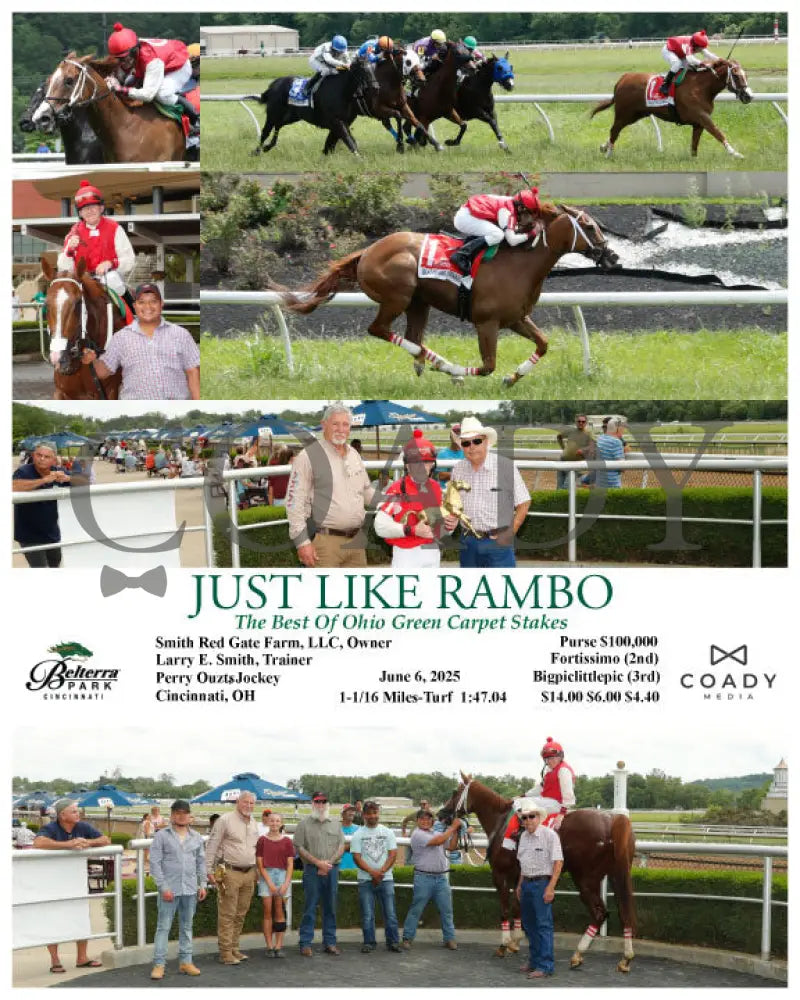 JUST LIKE RAMBO - 060625 - Race 05 - BTP Churchill Downs
