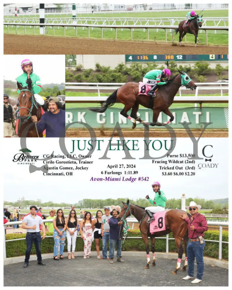 Just Like You - 04-27-24 R05 Btp Belterra Park