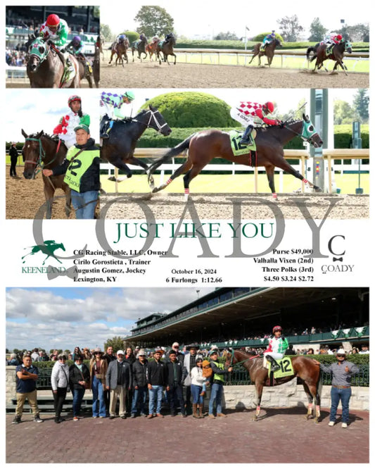 Just Like You - 101624 Race 03 Kee Keeneland