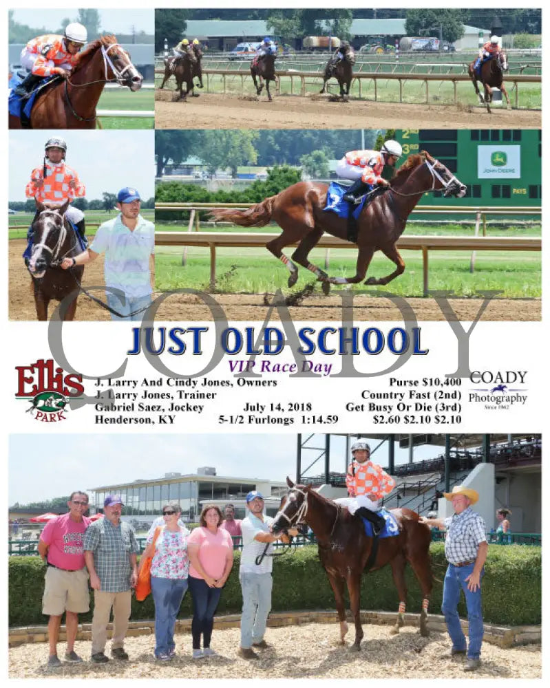 Just Old School - 071418 Race 01 Elp Ellis Park