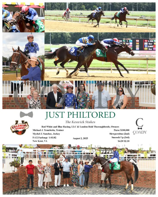JUST PHILTORED - The Keswick Stakes - 08-02-25 - R03 - CNL Colonial Downs