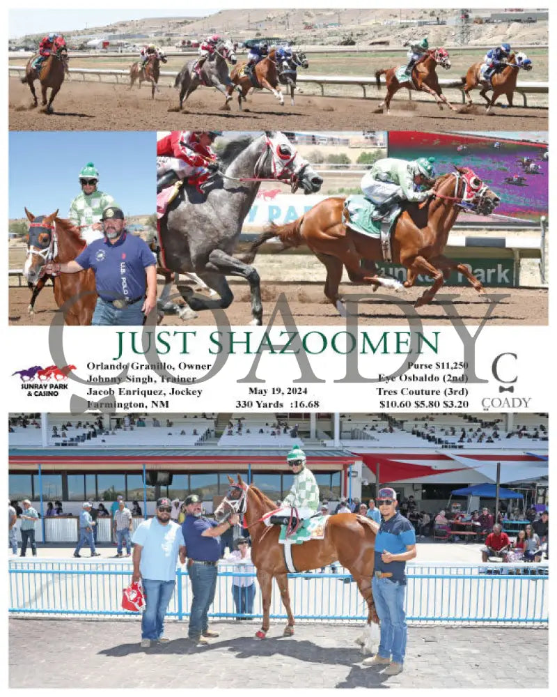 Just Shazoomen - 05-19-24 R03 Srp Sunray Park