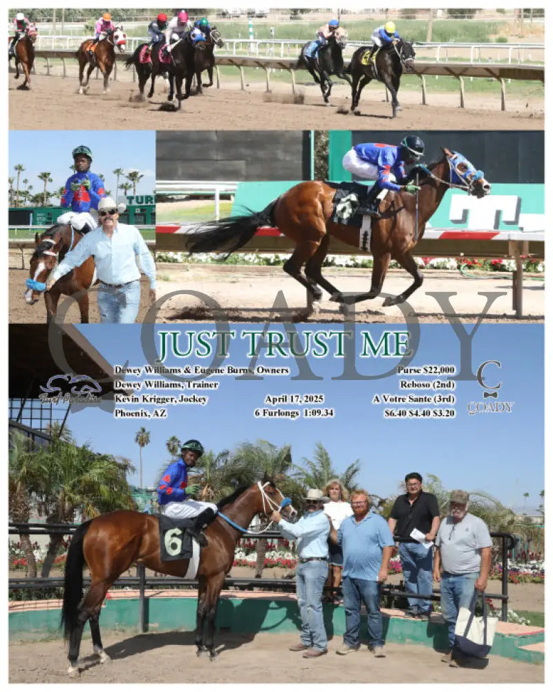 JUST TRUST ME - 04-17-25 - R05 - TUP Turf Paradise