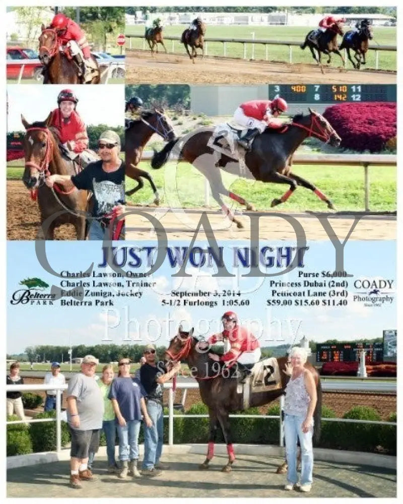 Just Won Night - 090314 Race 08 Btp Belterra Park