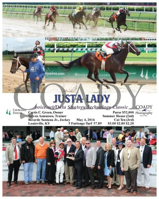 Justa Lady - 050416 Race 05 Cd Group Churchill Downs