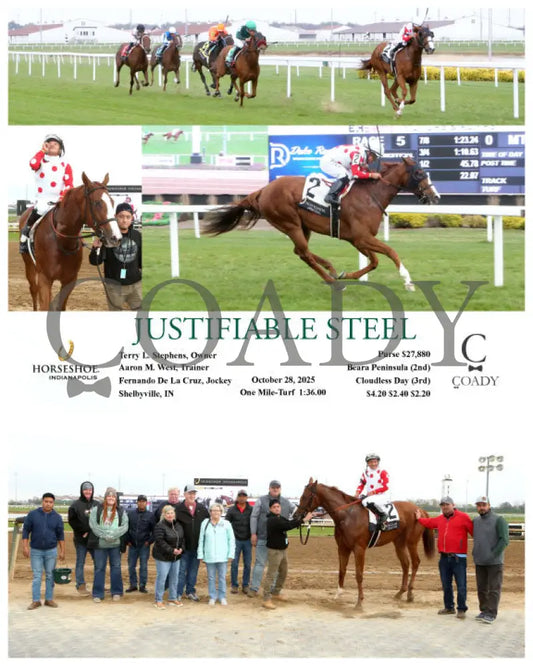 JUSTIFIABLE STEEL - 10-28-25 - R05 - IND Indiana Grand