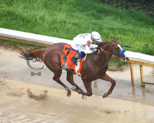 Justify - 050518 Race 12 Cd The Kentucky Derby G1 Aerial Finish 1 Churchill Downs