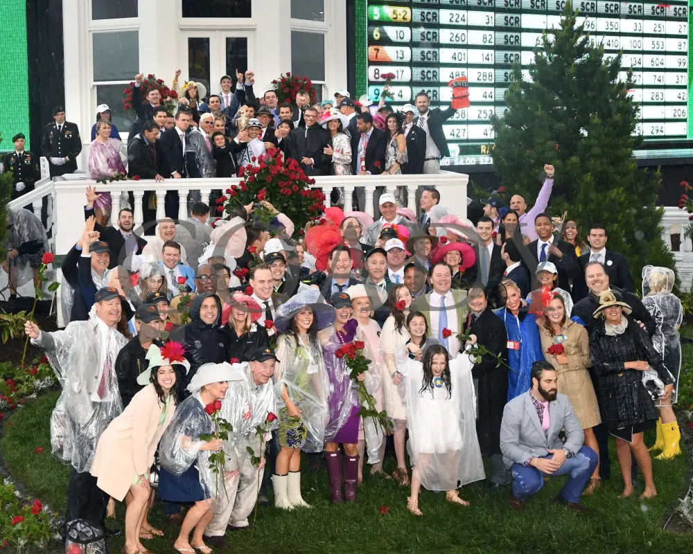 Justify - 050518 Race 12 Cd The Kentucky Derby G1 Trophy Group Photo 06 Churchill Downs