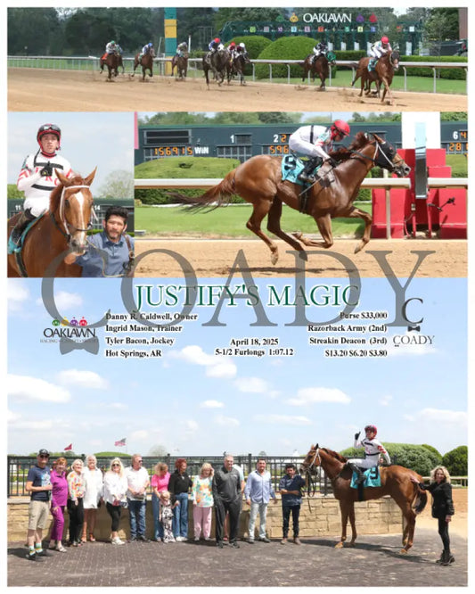 JUSTIFY’S MAGIC - 04-18-25 - R05 - OP Oaklawn Park