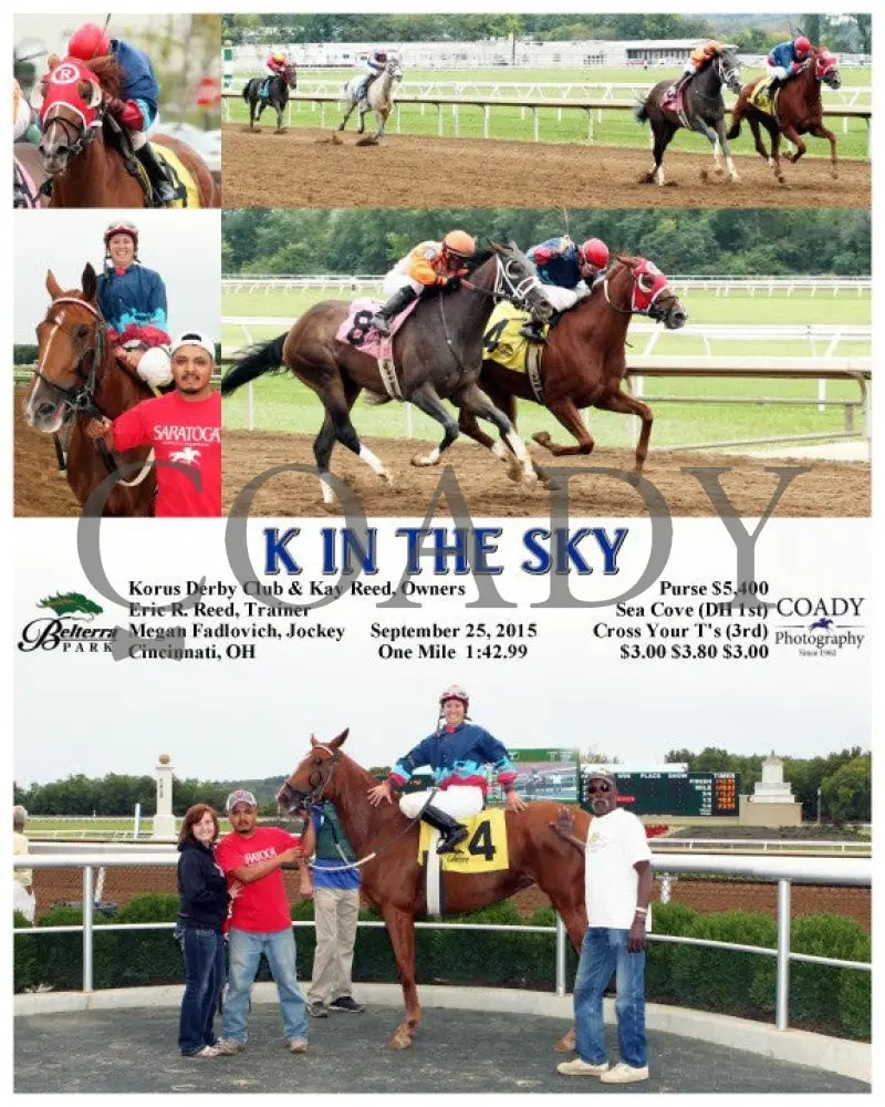 K In The Sky - 092515 Race 05 Btp Belterra Park