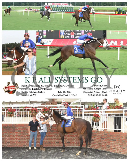 K P All Systems Go - 07-26-24 R02 Cnl Colonial Downs
