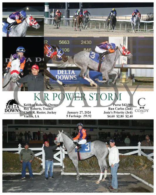K R Power Storm - 01-27-24 R03 Ded Delta Downs