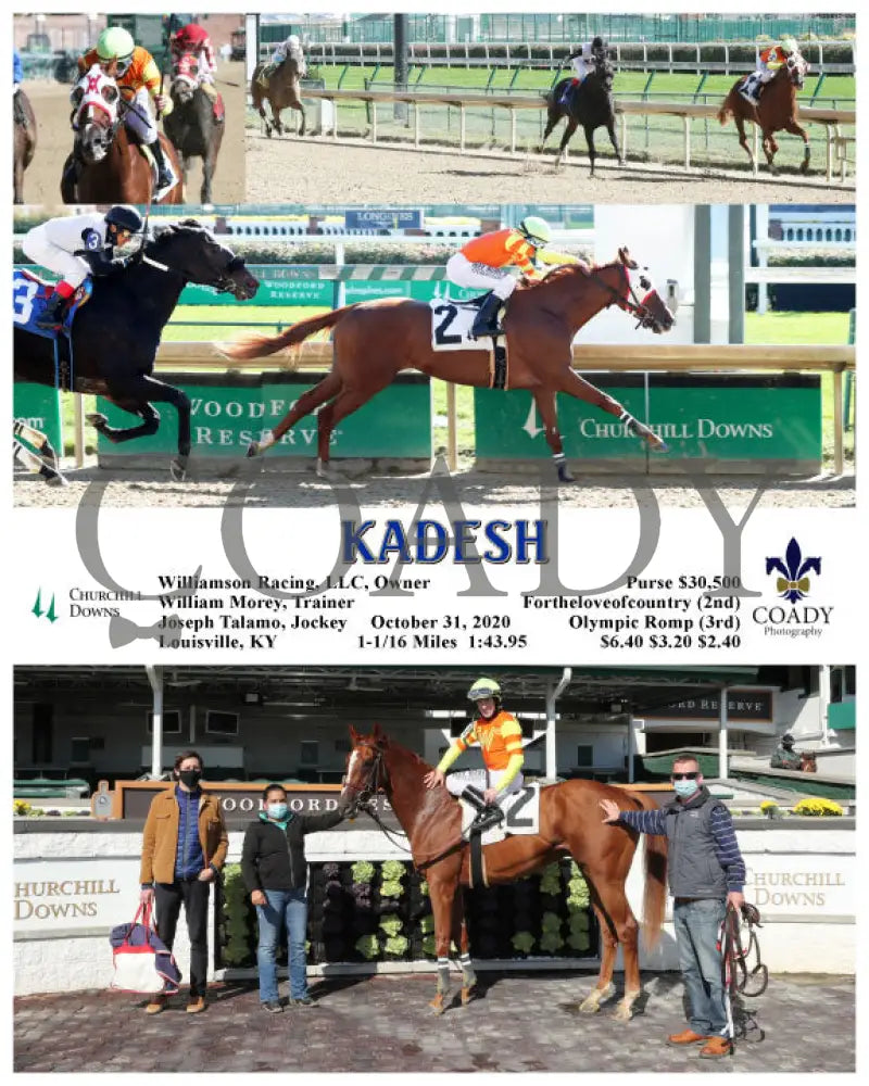 Kadesh - 10-31-20 R01 Cd Churchill Downs