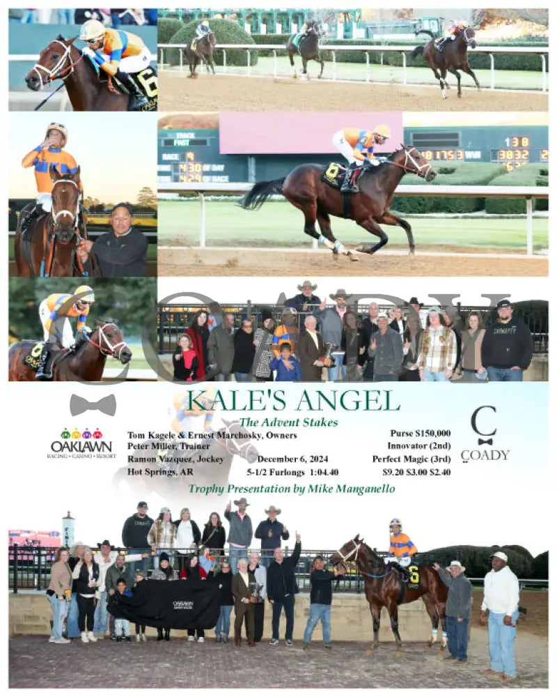 Kale’s Angel - The Advent Stakes 12-06-24 R09 Op Oaklawn Park