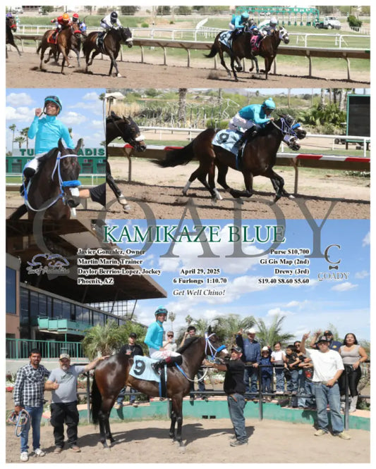 KAMIKAZE BLUE - 04-29-25 - R04 - TUP Turf Paradise