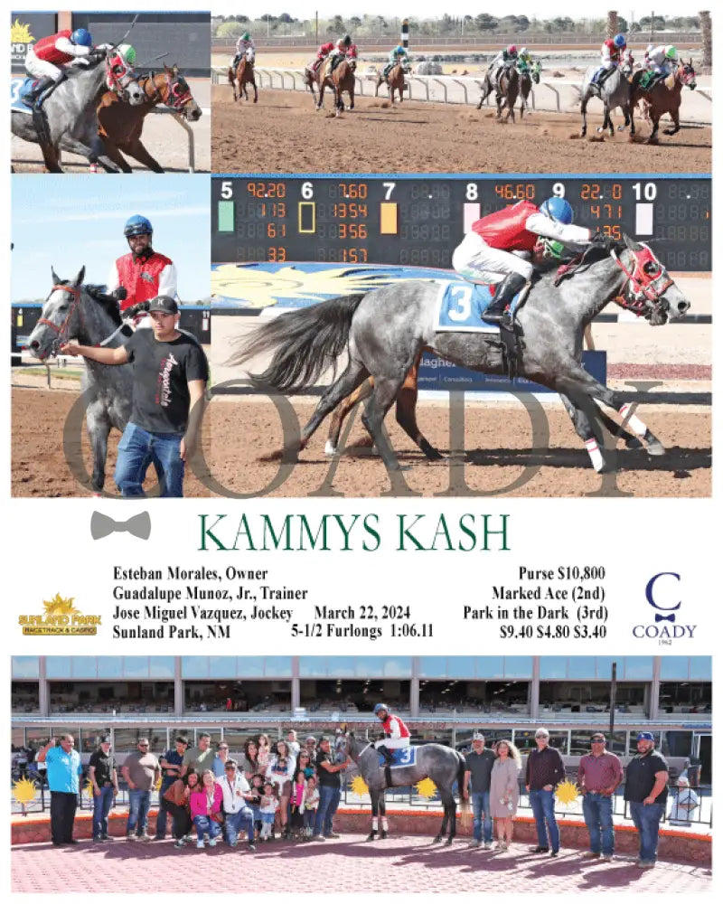 Kammys Kash - 03 - 22 - 24 R09 Sun Sunland Park