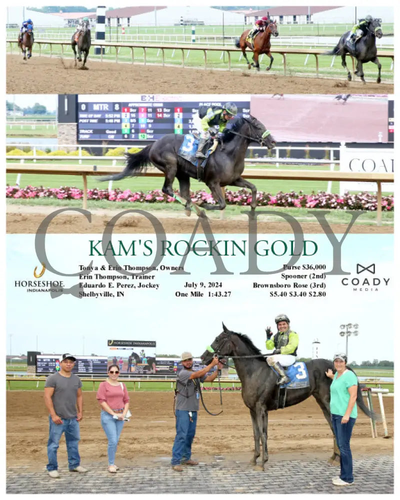 Kam’s Rockin Gold - 07-09-24 R08 Ind Indiana Grand