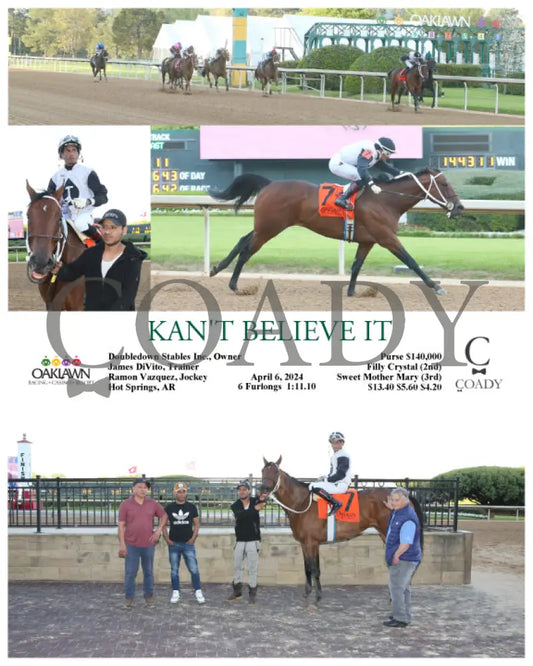 Kan’t Believe It - 04 - 06 - 24 R11 Op Oaklawn Park