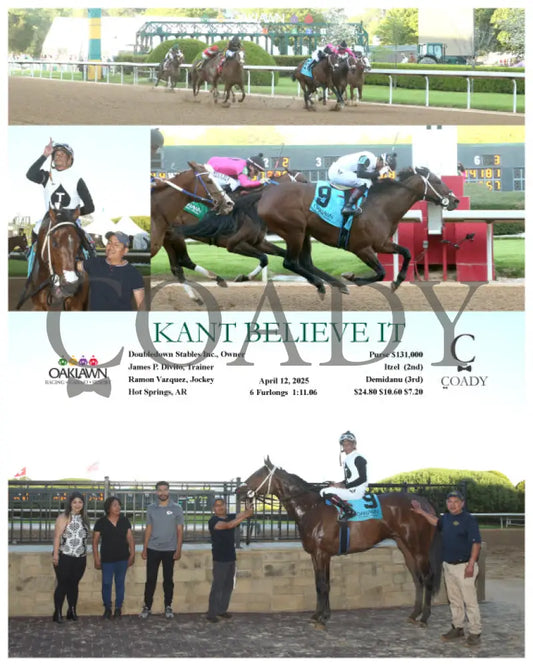 KANT BELIEVE IT - 04-12-25 - R12 - OP Oaklawn Park