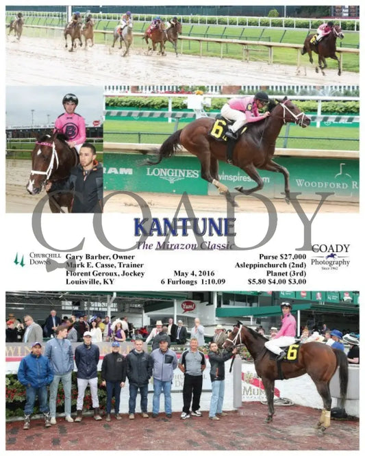 Kantune - 050416 Race 04 Cd Churchill Downs