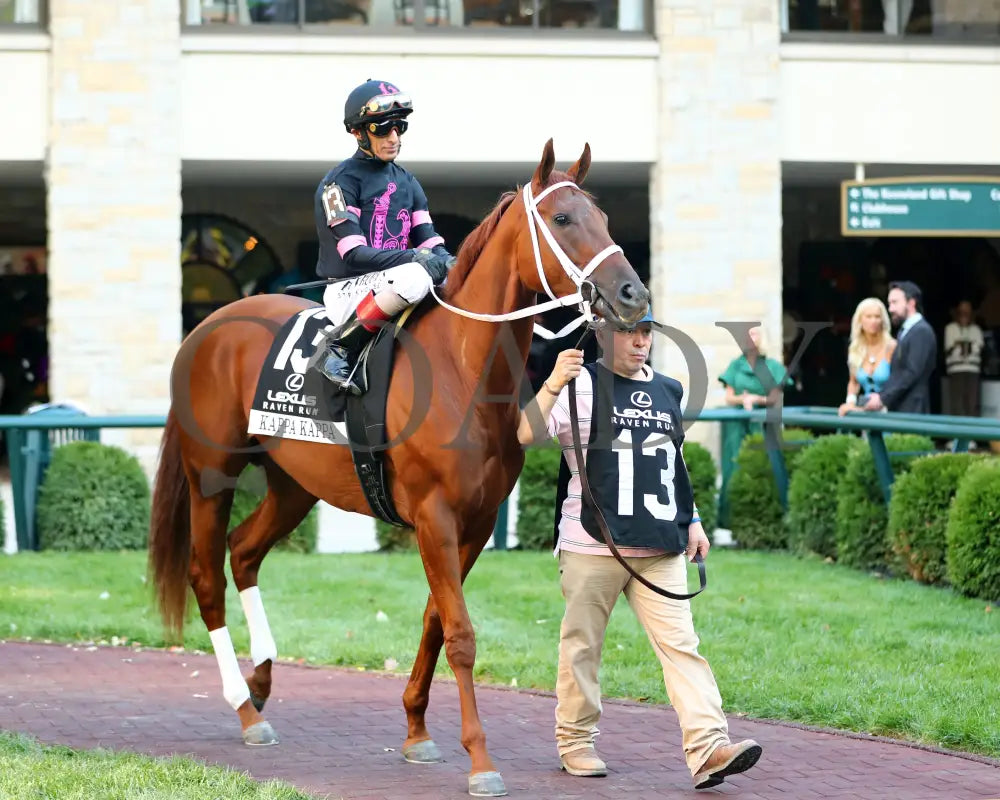 KAPPA KAPPA - 101825 - Race 09 - KEE - Paddock 03 Keeneland