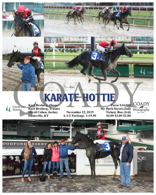 Karate Hottie - 11-22-19 R05 Cd Churchill Downs