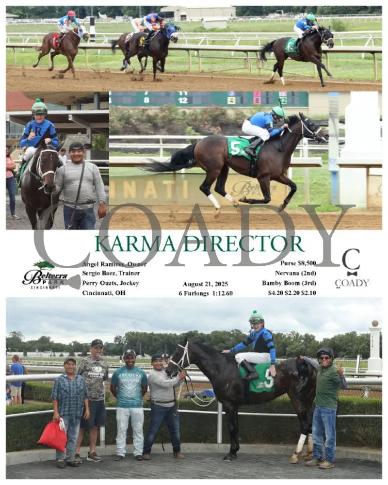 KARMA DIRECTOR 082125 Race 03 BTP Presque Isle Downs