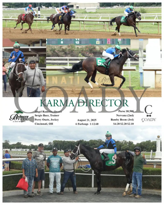 KARMA DIRECTOR 082125 Race 03 BTP Presque Isle Downs