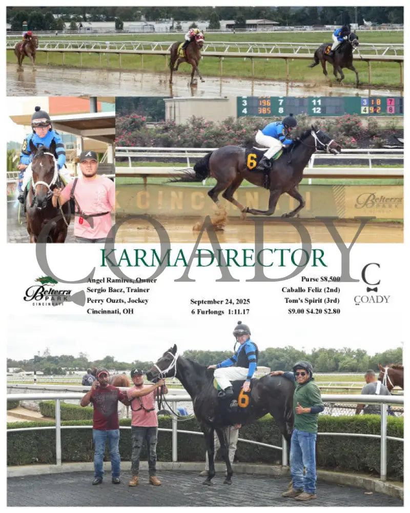 KARMA DIRECTOR - 092425 - Race 01 - BTP Presque Isle Downs