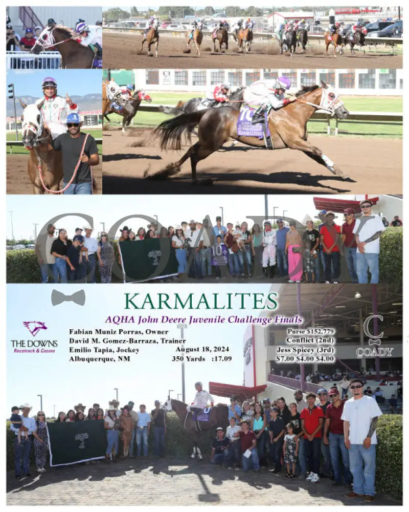 Karmalites - Aqha John Deere Juvenile Challenge Finals 08-18-24 R10 Alb Downs At Albuquerque