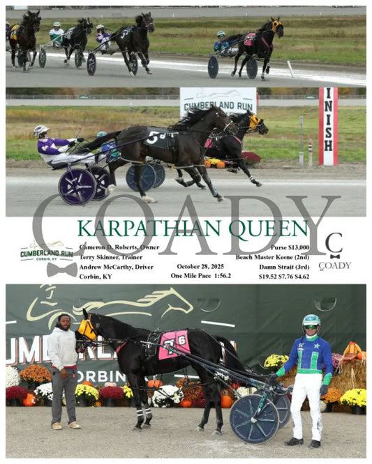 KARPATHIAN QUEEN - 102825 - Race 06 - CMR Presque Isle Downs