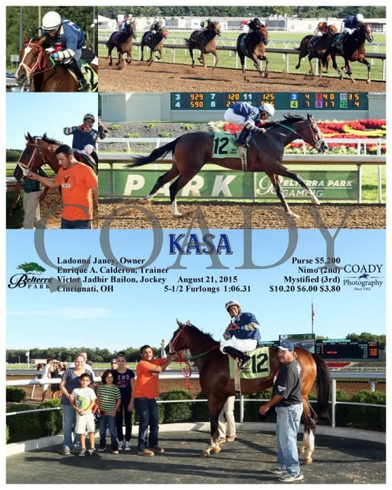 Kasa - 082115 Race 07 Btp Belterra Park