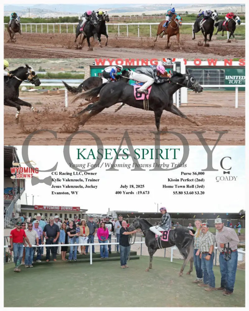 KASEYS SPIRIT - Young Ford / Wyoming Downs Derby Trials - 07-18-25 - R05 - WYO Wyoming Downs