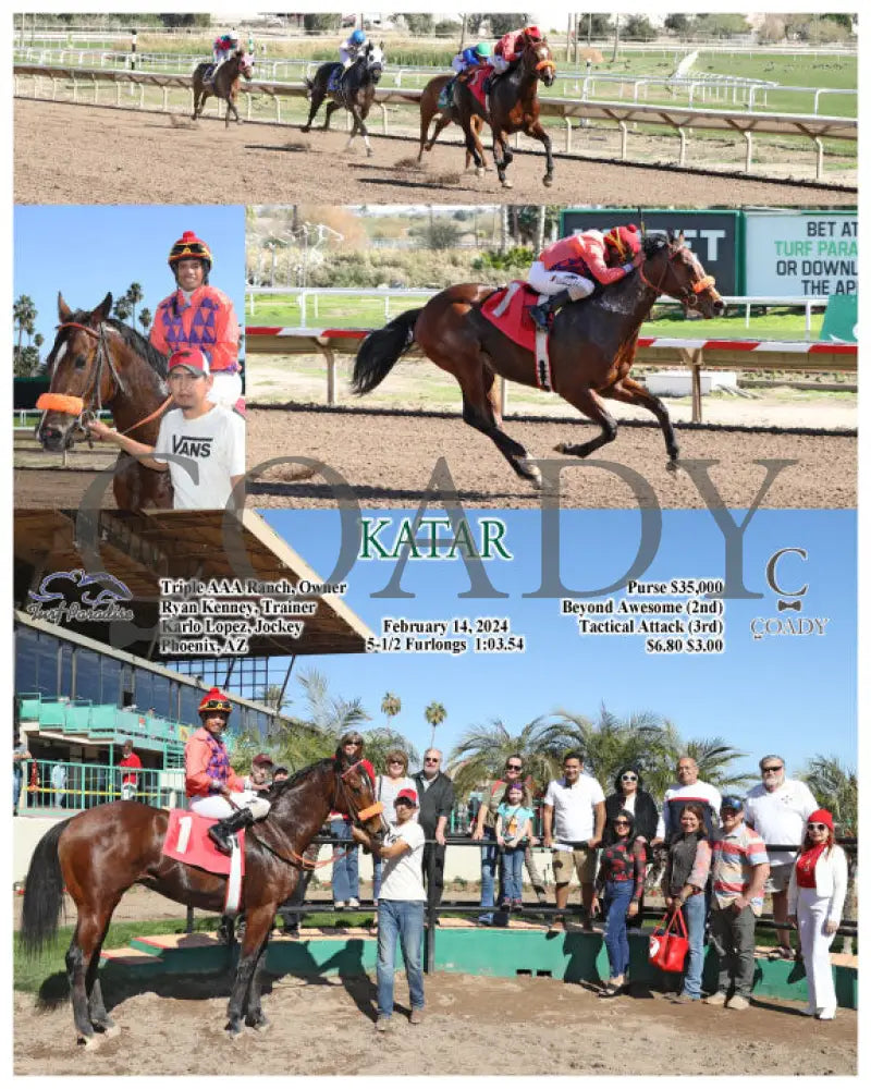 Katar - 02-14-24 R04 Tup Turf Paradise