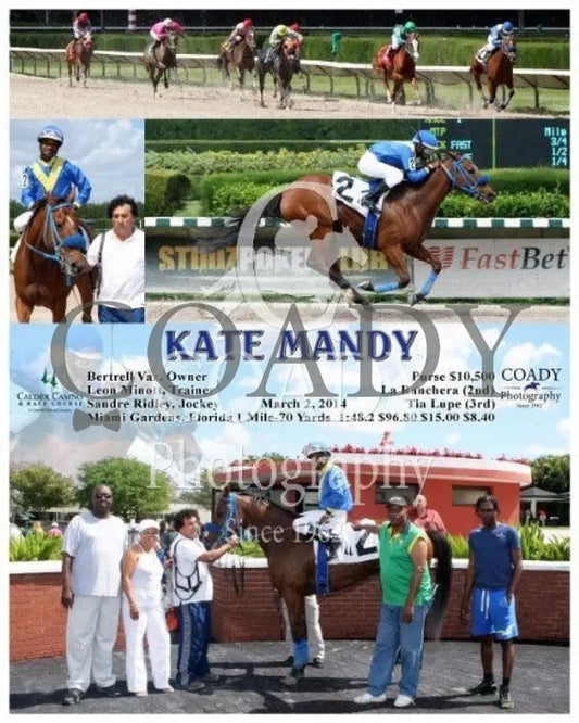 Kate Mandy - 030214 Race 01 Crc Calder Course