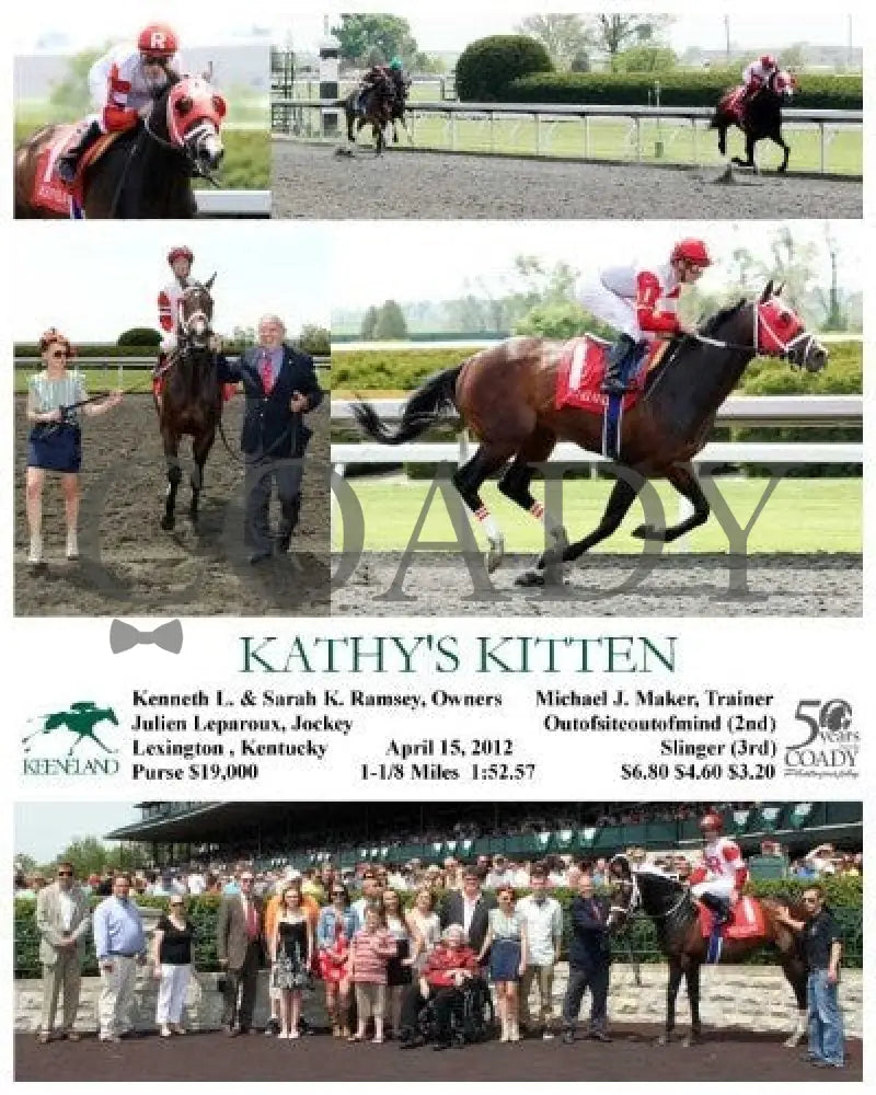 Kathy’s Kitten - 041512 Race 03 Keeneland