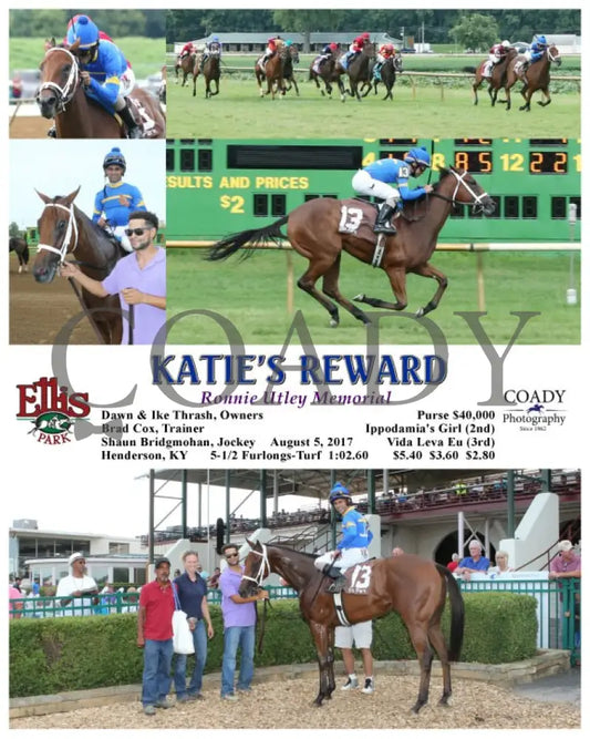 Katie’s Reward - 080517 Race 08 Elp Ellis Park