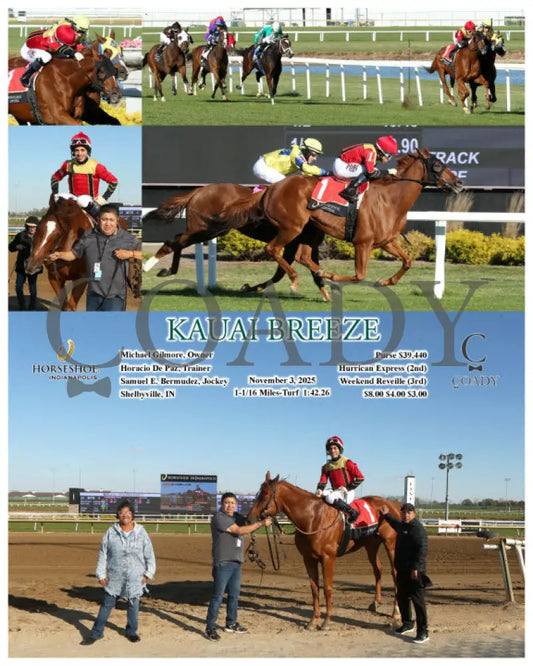 KAUAI BREEZE - 11-03-25 - R03 - IND Indiana Grand