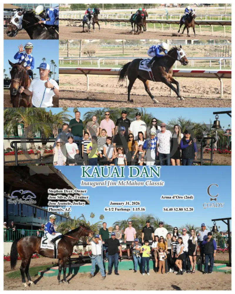 KAUAI DAN - Inaugural Jim McMahon Classic - 01-31-26 - R07 - TUP - Coady Media - Kurtis Coady Photography