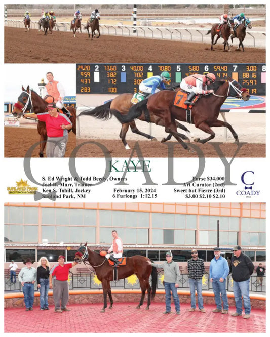 Kaye - 02-15-24 R08 Sun Sunland Park