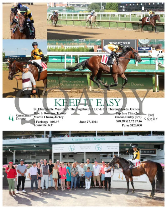 Keep It Easy - 06-27-24 R03 Cd Churchill Downs