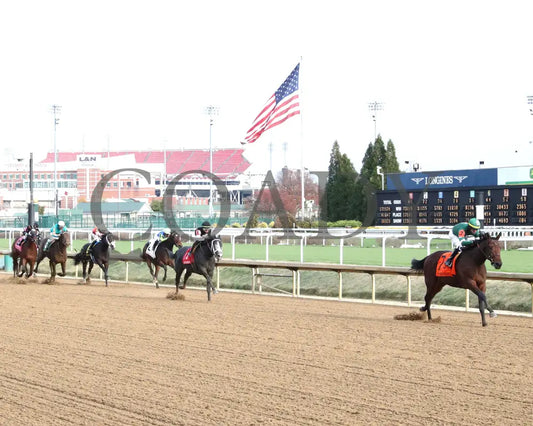 Keep It Easy - The Ed Brown 11-30-24 R06 Cd Under Rail 01 (Copy) Churchill Downs