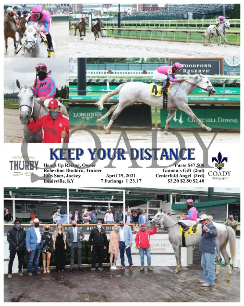Keep Your Distance - 04-29-21 R06 Cd Churchill Downs