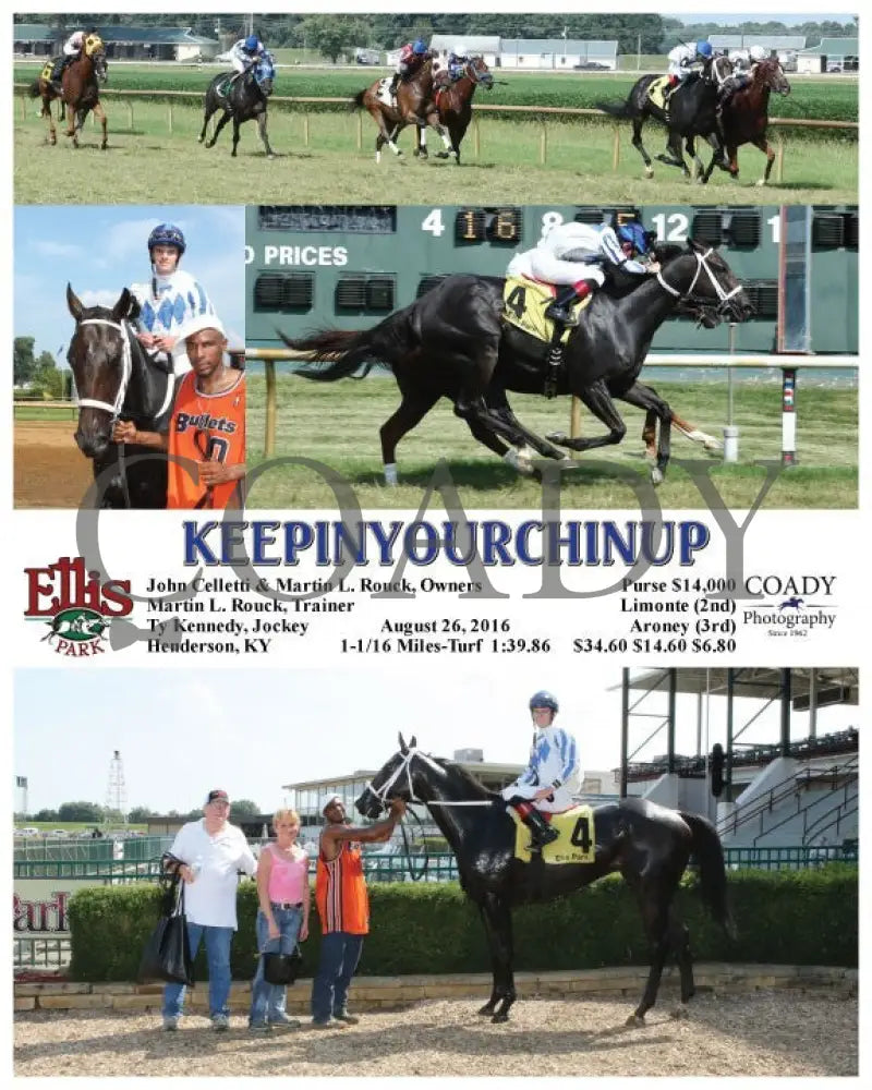 Keepinyourchinup - 082616 Race 06 Elp Ellis Park