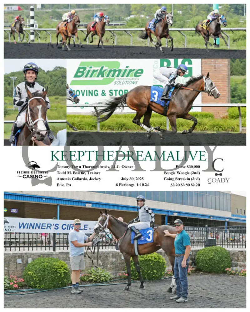 KEEPTHEDREAMALIVE - 07-30-25 - R03 - PID Presque Isle Downs