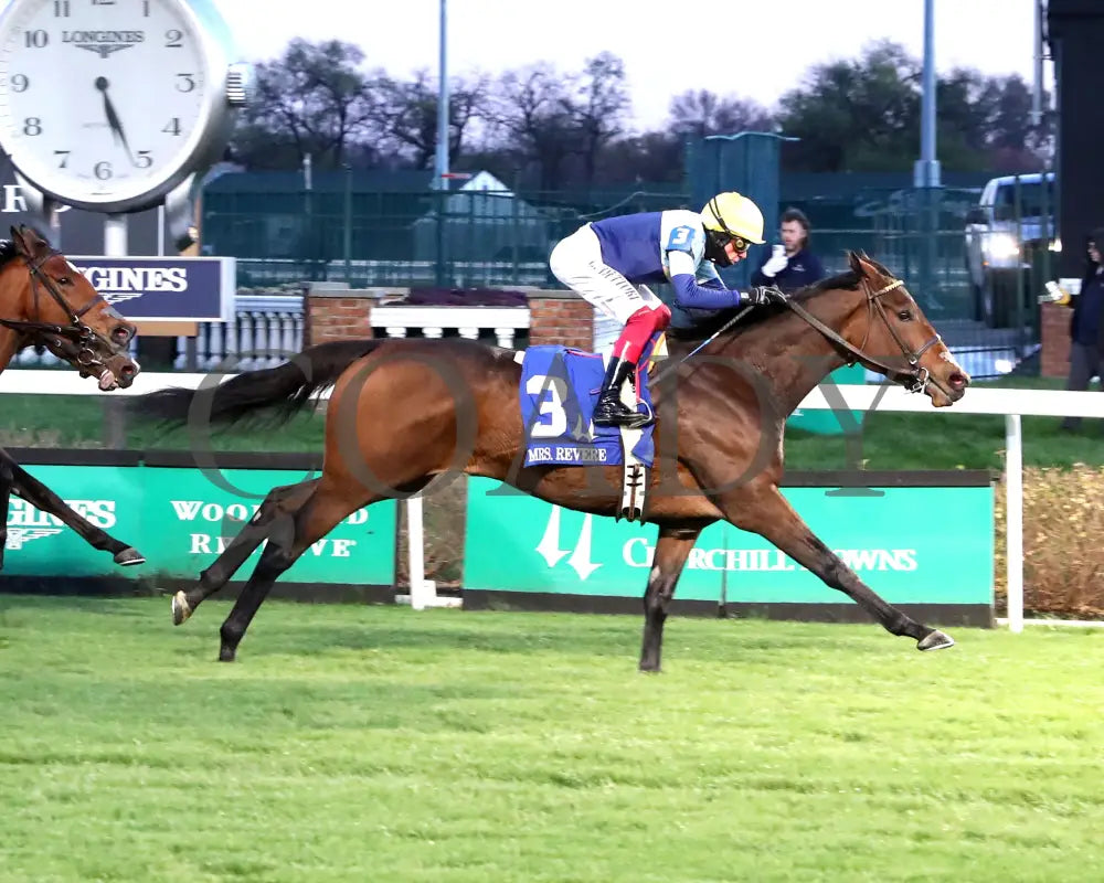 Kehoe Beach - The Mrs. Revere G2 11-29-24 R10 Cd Finish 01 Churchill Downs