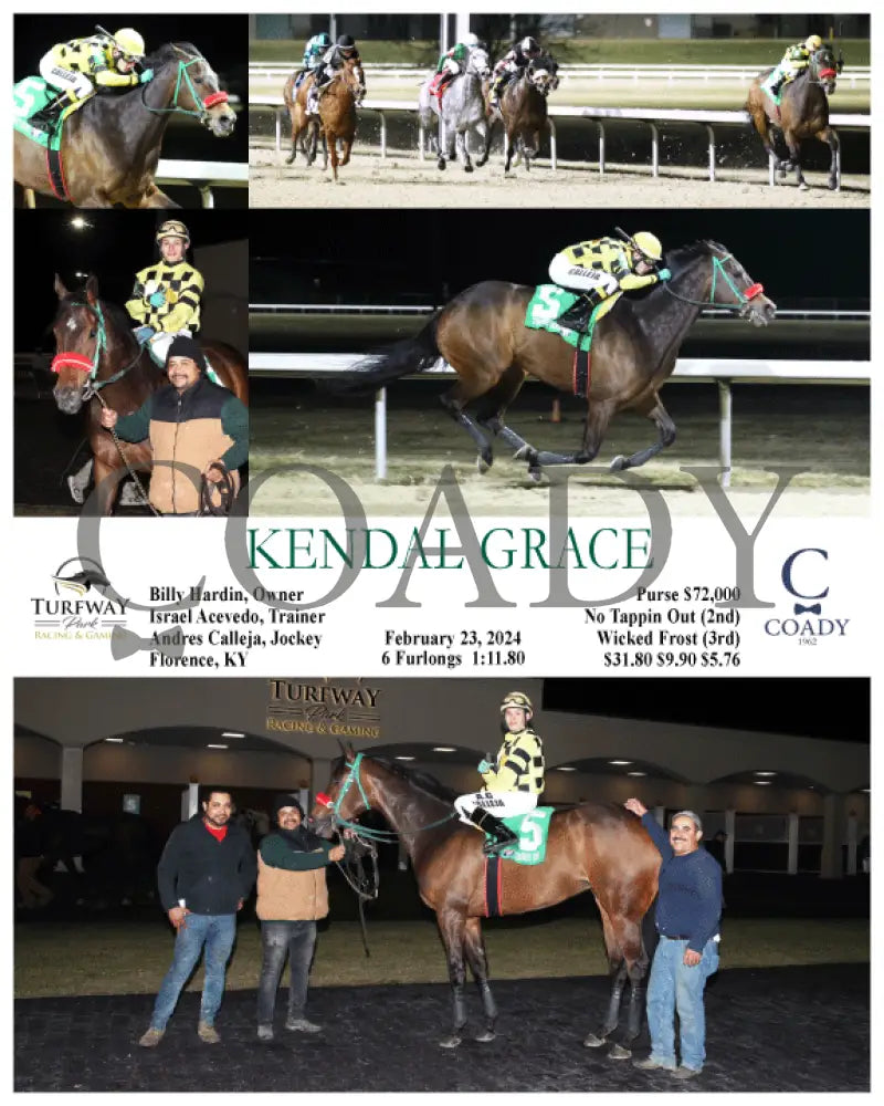 Kendal Grace - 02-23-24 R03 Tp Turfway Park